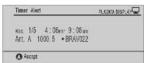 PIONEER PDP4280HD - REMINDER CONFLICT! - 5