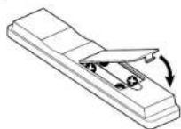 PIONEER PDP4280HD - Inserting batteries - 3