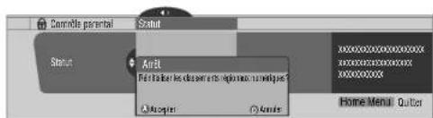 PIONEER PDP4280HD - Suppression des nouvelles valeurs - 2