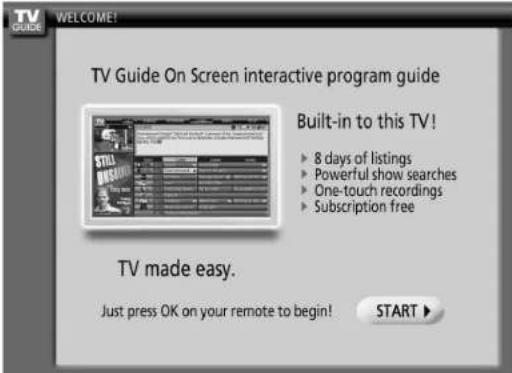 PIONEER PDP4280HD - Pantalla de bienvenido - 1