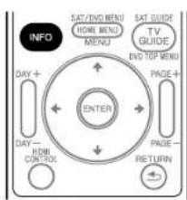 PIONEER PDP4280HD - Viewing a channel banner - 1
