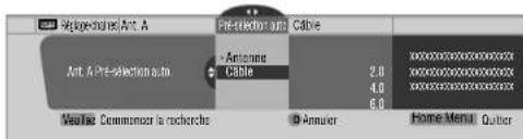 PIONEER PDP4280HD - Utilisation de la préselection automatique de chaine - 1