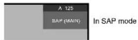 PIONEER PDP4280HD - When receiving MONO + SAP sound signals - 2