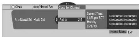 PIONEER PDP4280HD - If you select "Auto Set", select an antenna (A or B) and a channel number using  and ENTER. - 1