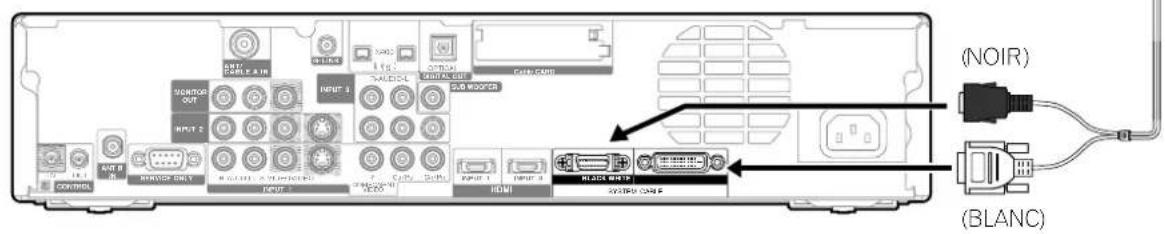PIONEER PDP4360HD - Raccordement du cable système - 2