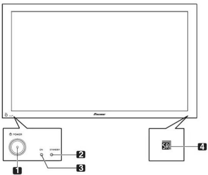 PIONEER PDP4360HD - Vista frontal - 1