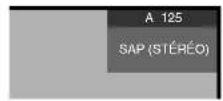 PIONEER PDP4360HD - Au cours de la réception de signaux STÉRÉO + SAP - 2
