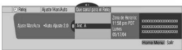 PIONEER PDP4360HD - Ajuste del reloj - 3