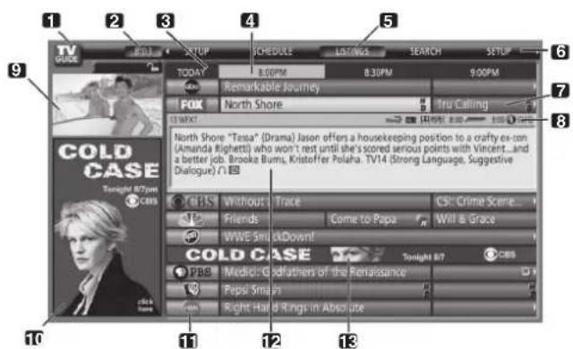 PIONEER PDP4360HD - Screen components - 1
