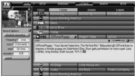 PIONEER PDP4360HD - Recording programs - 3