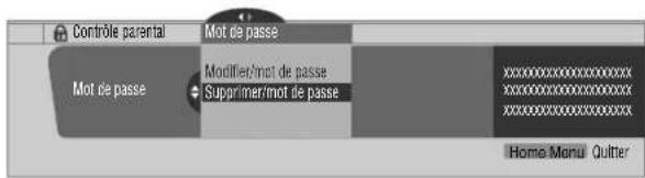 PIONEER PDP4360HD - Effacement du mot de passage - 1