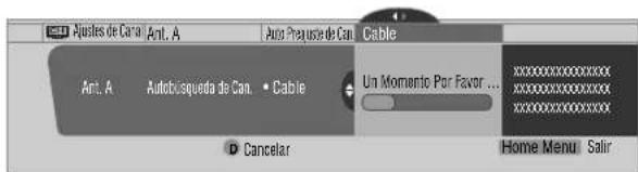 PIONEER PDP4360HD - Utilización del autobúsqueada de canales - 2
