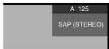 PIONEER PDP4360HD - When receiving STEREO + SAP sound signals - 2