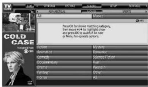 PIONEER PDP4360HD - Searching by category - 3