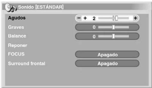 PIONEER PDP4360HD - Ajustes del sonido - 1