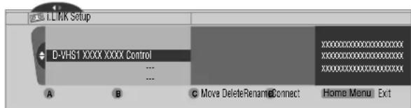 PIONEER PDP4360HD - Editing the i.LINK Setup - 1