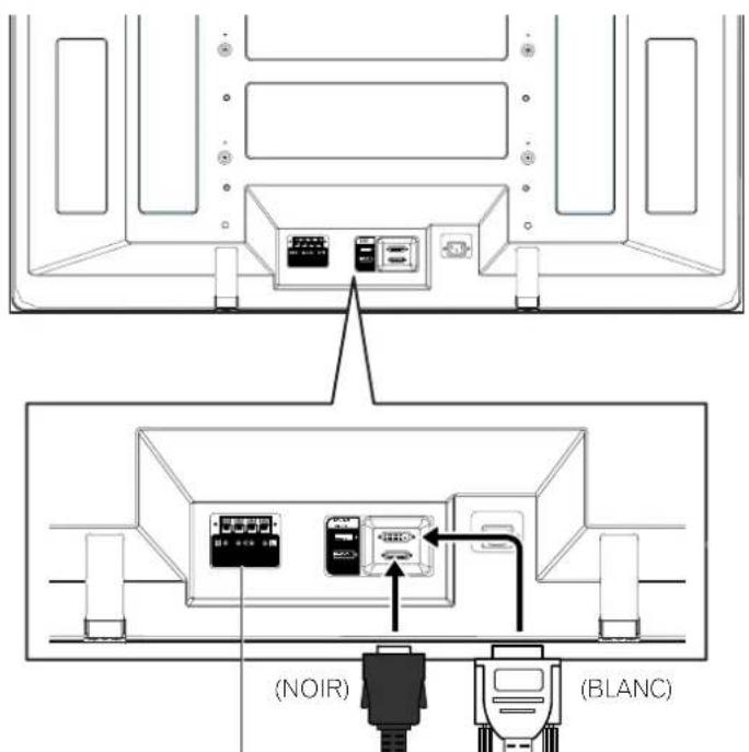 PIONEER PDP4360HD - Raccordement du cable système - 1