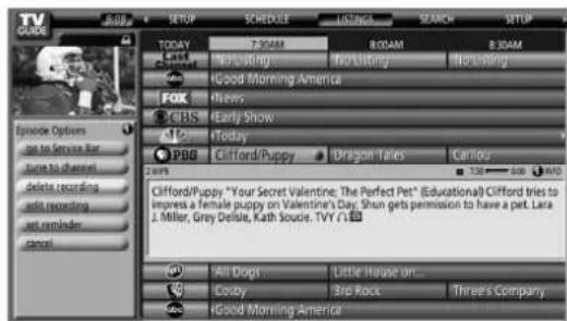 PIONEER PDP4360HD - Setting program reminders - 2