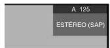 PIONEER PDP4360HD - Cuando se está recubiendo senales de sonido ESTEREO + SAP - 1