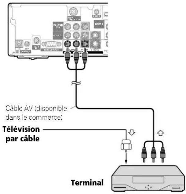 PIONEER PDP4360HD - Raccordement d'un terminal - 1