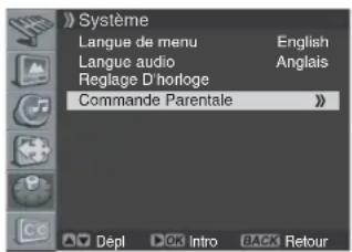 PIONEER PDP42A3HD - Activation de la restriction parentale - 1
