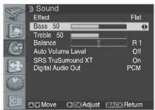 PIONEER PDP42A3HD - Customizing the Sound Settings - 1