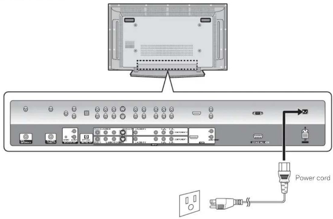 PIONEER PDP42A3HD - Plasma Display (rear view) - 1