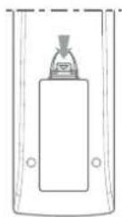 PIONEER PDP42A3HD - Mise en place des piles - 1