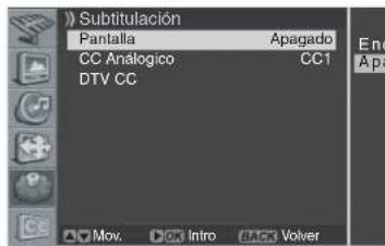 PIONEER PDP42A3HD - Visualización de información de leyendas - 1