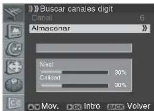 PIONEER PDP42A3HD - Búsqueada manual de canales digitales - 2