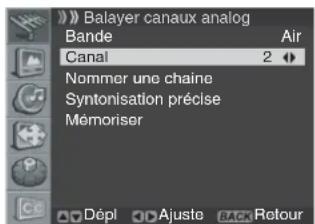 PIONEER PDP42A3HD - Balayage manuel des canaux analogiques - 2