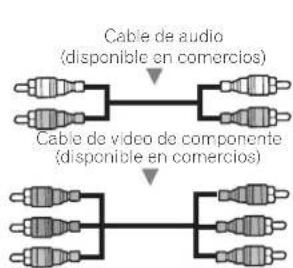 PIONEER PDP42A3HD - Conexión a la entrada de componente - 2