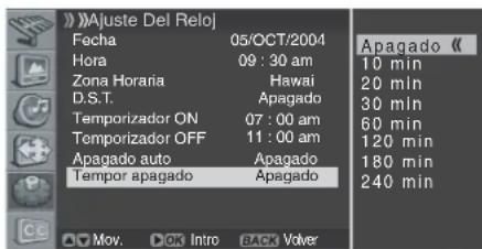 PIONEER PDP42A3HD - Temporalizador de apagado - 2