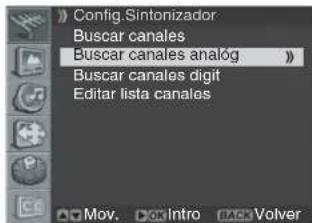 PIONEER PDP42A3HD - Búsqueada manual de canales analógicos - 1