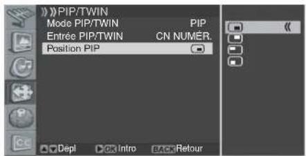 PIONEER PDP42A3HD - Si vous selectionnez "PIP" à l'étape 5 - 1