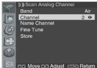 PIONEER PDP42A3HD - Scanning Analog Channels Manually - 2