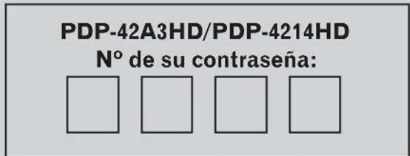 PIONEER PDP42A3HD - Configuración del sistema voluntario de calificación de cine (MPAA) - 6