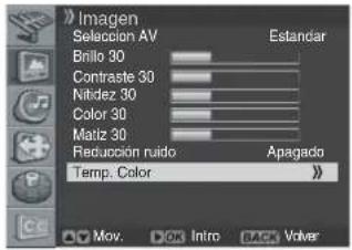 PIONEER PDP42A3HD - Temperatura del color - 1