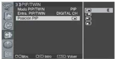 PIONEER PDP42A3HD - Si selecciono "PIP" en el paso 5 - 1