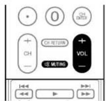 PIONEER PDP5080HD - Changing the volume and sound - 2