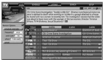 PIONEER PDP5080HD - TV Guide On Screen™ System Operation - 1