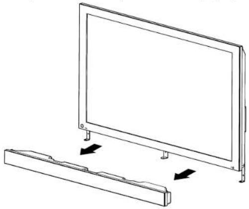 PIONEER PDP5080HD - Detach the supplied speaker when the plasma display is being mounted on the wall, with the speaker attached. - 1