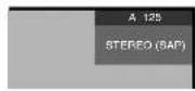 PIONEER PDP5080HD - When receiving STEREO + SAP sound signals - 1