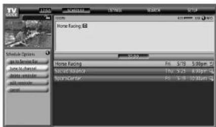 PIONEER PDP5080HD - Scheduling reminders - 2