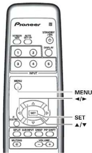 PIONEER PRO1010HD - Energy Saving Settings (ENERGY SAVE) - 2