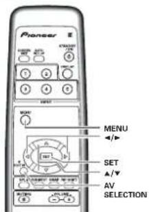 PIONEER PRO1010HD - Réglage image (1) - 2