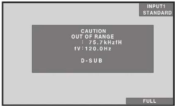 PIONEER PRO1010HD - Press the INPUT button on the remote control unit or the display to select the input. - 3