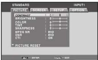 PIONEER PRO1010HD - Picture Adjustment (1) - 4