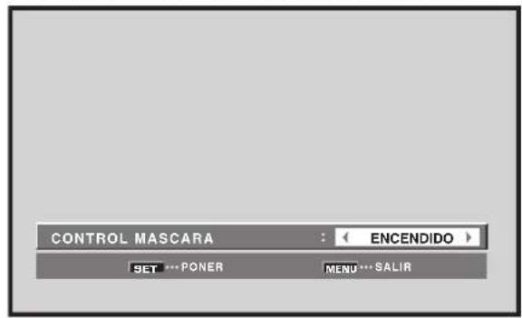 PIONEER PRO1010HD - Posicion de la mascara lateral (CONTROL MASCARA) - 6