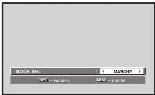 PIONEER PRO1010HD - Use the  buttons to select [MODE SR+]. - 1